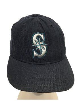 Seattle Mariners Vintage 1990s New Era Wool 7 3/8 MLB Cap